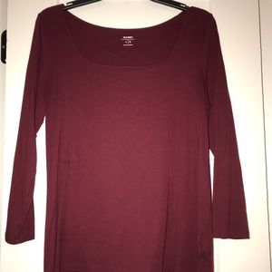 Burgundy Top